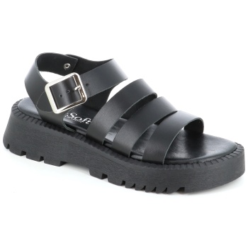 2002501 δερματινο γυναικειο πεδιλο σε προσφορά