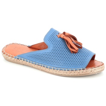 0478 γυναικειο υποδημα δερματινο, μπλε σε προσφορά