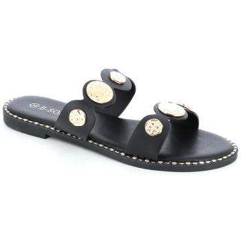 4285 γυναικειο υποδημα flat, μαυρο σε προσφορά