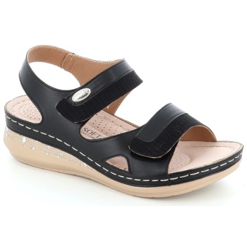 2103-21 γυναικειο υποδημα πεδιλο, μαυρο σε προσφορά