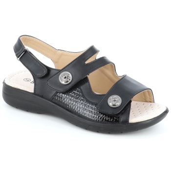 09128 γυναικειο υποδημα πεδιλο, μαυρο σε προσφορά