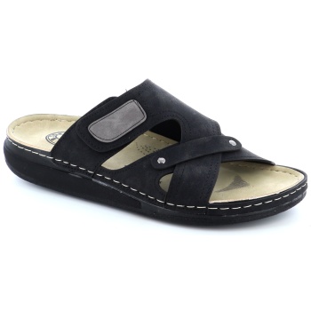 24002 ανδρ.υποδημα πεδιλο, μαυρο σε προσφορά