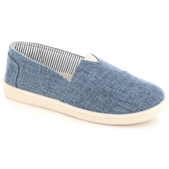 21006 γυναικειο υποδημα μοκασινι, μπλε