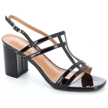 807-33 γυναικειο υποδημα πεδιλο, μαυρο σε προσφορά