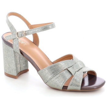 3835 γυναικειο υποδημα πεδιλο, ασημι σε προσφορά