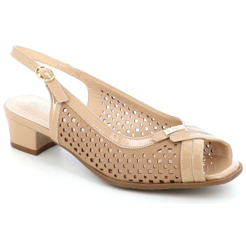 7730-424 γυναικειο υποδημα πεδιλο, μπεζ σε προσφορά