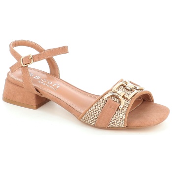 8025-25 γυναικειο υποδημα πεδιλο, μπεζ σε προσφορά