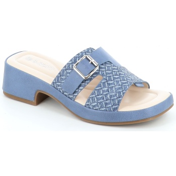 25666 γυναικειο υποδημα mule, μπλε σε προσφορά