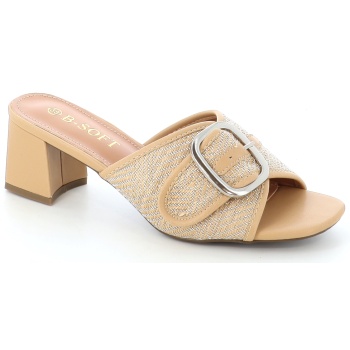1719-33 γυναικειο υποδημα mule, μπεζ σε προσφορά