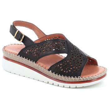 2217 γυναικειο υποδημα δερματινο, μαυρο σε προσφορά