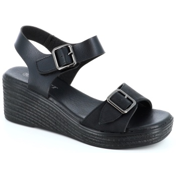 2508 γυναικειο υποδημα πεδιλο, μαυρο σε προσφορά