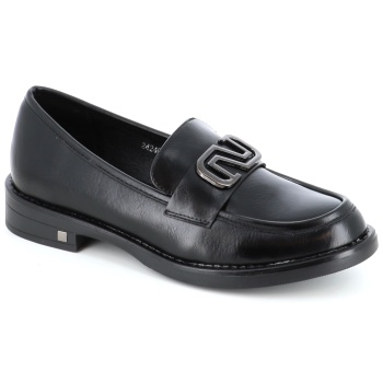 242406 γυναικειο υποδημα loafers, μαυρο σε προσφορά