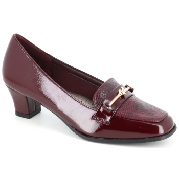 1955-246 γυναικειο υποδημα γοβα, μπορντω σε προσφορά