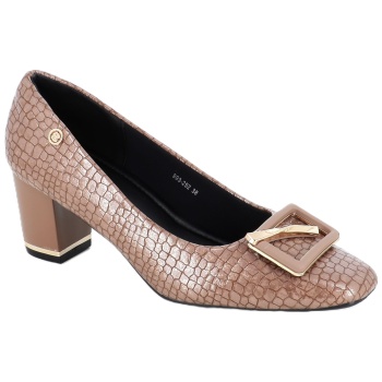 993-252 γυναικειο υποδημα γοβα, μπρονζε σε προσφορά