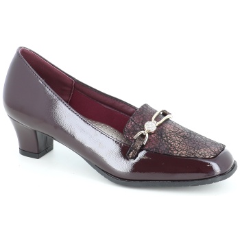 1955-255 γυναικειο υποδημα γοβα, μπορντω σε προσφορά