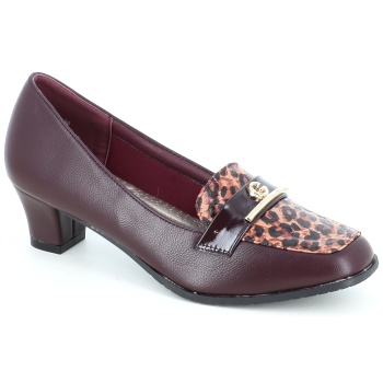 1955-256 γυναικειο υποδημα γοβα, μπορντω σε προσφορά