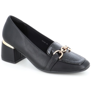 558-251 γυναικειο υποδημα γοβα, μαυρο σε προσφορά