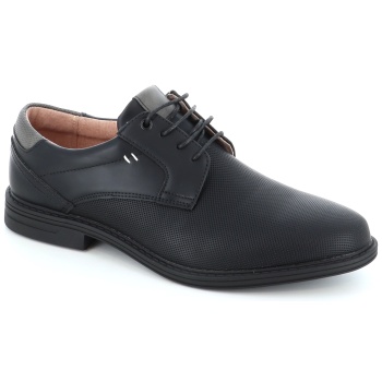 424-3 ανδρικο υποδημα casual, μαυρο