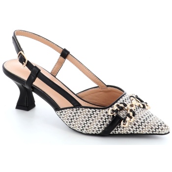 3212-15 γυναικειο υποδημα πεδιλο, μαυρο σε προσφορά