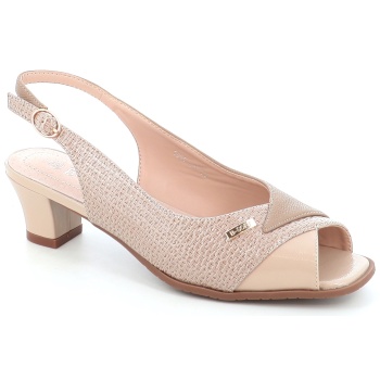 1955-426 γυναικειο υποδημα πεδιλο, μπεζ σε προσφορά