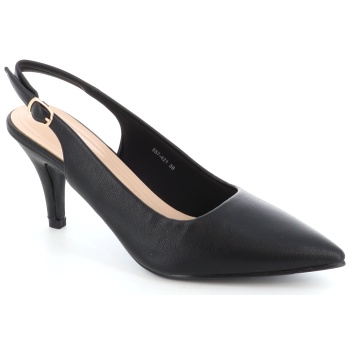 557-421 γυναικειο υποδημα πεδιλο, μαυρο σε προσφορά