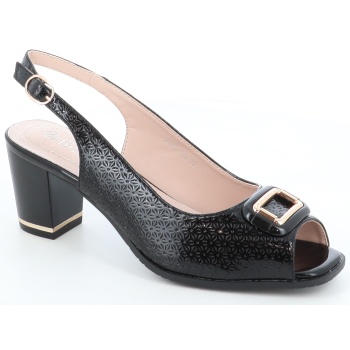 8609-430 γυναικειο υποδημα πεδιλο, μαυρο σε προσφορά