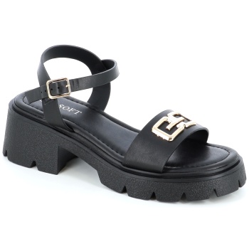 3137 γυναικειο υποδημα πεδιλο, μαυρο σε προσφορά