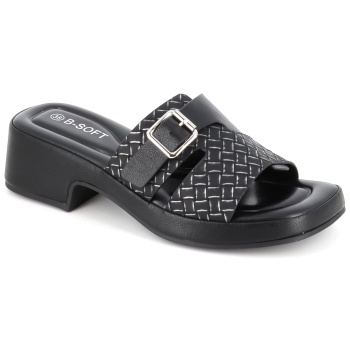 25666 γυναικειο υποδημα mule, μαυρο σε προσφορά