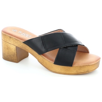 2165-823 γυν.υποδημα mule, μαυρο σε προσφορά