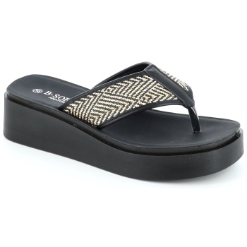 218-821 γυναικειο υποδημα διχαλο, μαυρο σε προσφορά