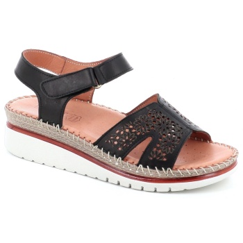 0443 γυναικειο υποδημα δερματινο, μαυρο σε προσφορά