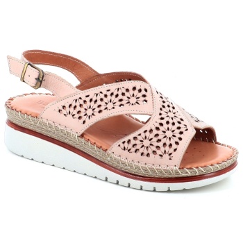 2217 γυναικειο υποδημα δερματινο, μπεζ σε προσφορά