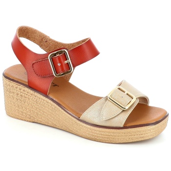 2508 γυναικειο υποδημα πεδιλο, μπεζ σε προσφορά