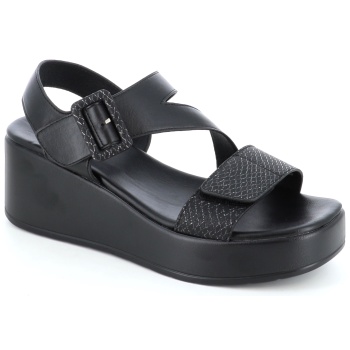 23408-1 γυν.υποδημα πλατφορμα, μαυρο σε προσφορά