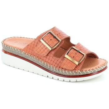 0979 γυναικειο υποδημα δερματινο, μπεζ σε προσφορά