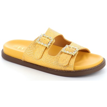 2602 γυναικειο υποδημα flat, κιτρινο σε προσφορά