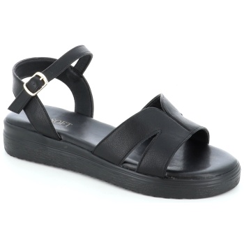 703-14 γυναικειο υποδημα πεδιλο, μαυρο σε προσφορά