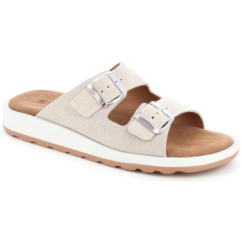 50200 γυναικειο υποδημα flat, μπεζ σε προσφορά