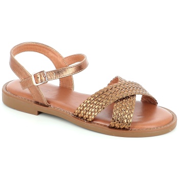 9301-2γυναικειο υποδημα πεδιλο, μπρονζε