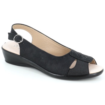 2532 γυναικειο υποδημα πεδιλο, μαυρο σε προσφορά