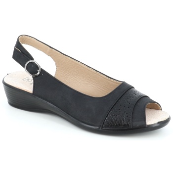 2535 γυναικειο υποδημα πεδιλο, μαυρο σε προσφορά