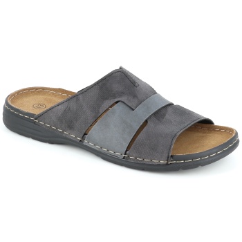 50602 ανδρικο υποδημα πεδιλο, μαυρο σε προσφορά