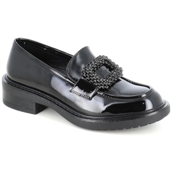 80160 γυναικειο υποδημα loafers, μαυρο σε προσφορά