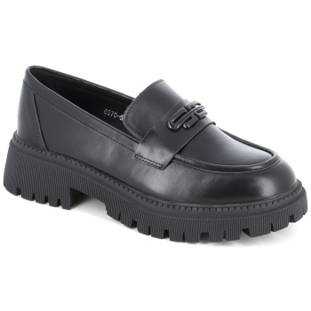 6970-6 γυναικειο υποδημα loafers, μαυρο σε προσφορά