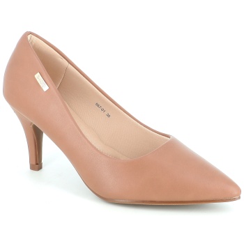 557-01 γυναικειο υποδημα γοβα, μπεζ σε προσφορά