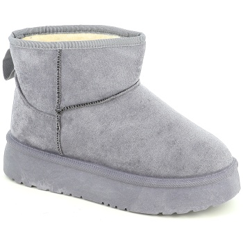 8210 γυναικειο υποδημα μποτακι, γκρι σε προσφορά