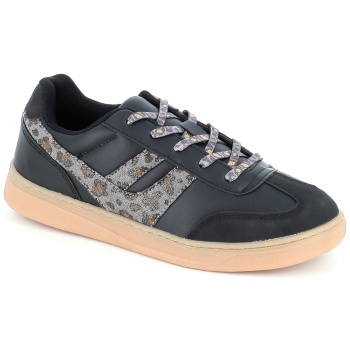 24085/1 γυναικειο υποδημα sneaker, μαυρο
