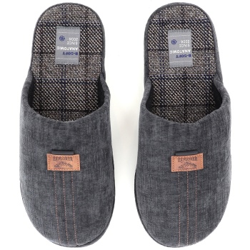 241533 ανδρικη παντοφλα, γκρι σε προσφορά