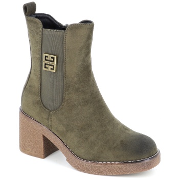 2376-8 γυναικειο υποδημα μποτακι, λαδι σε προσφορά