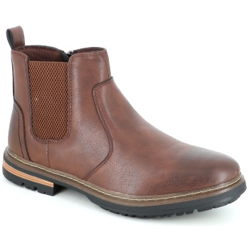 22516 ανδρικο μποτακι casual, καφε σε προσφορά